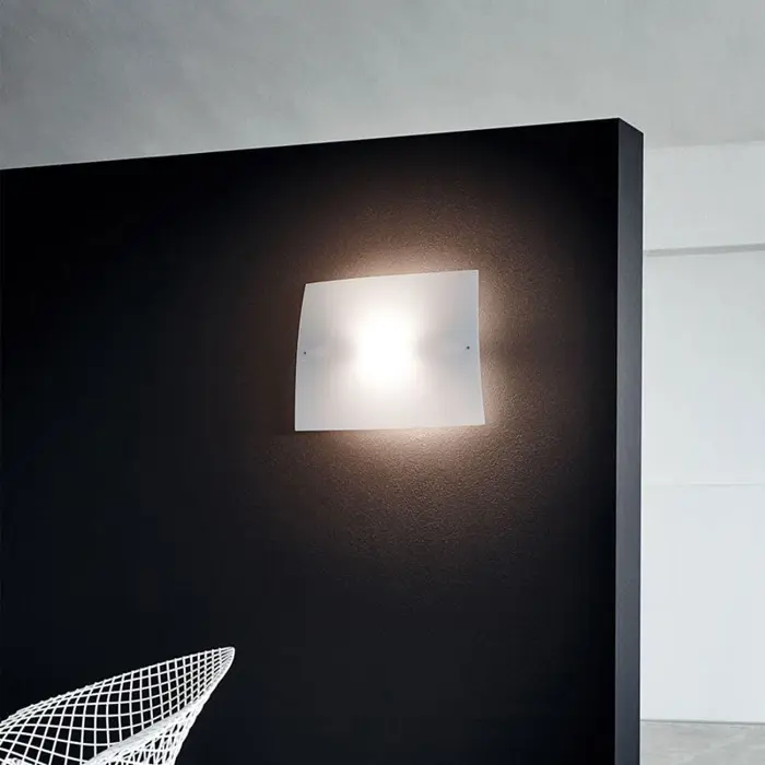 FOLIO PICCOLA ZIDNA LAMPA, BIJELA