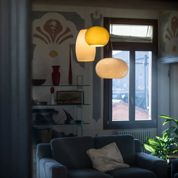 FOSCARINI BUDS 1 VISILICA LED TOPLO BIJELA