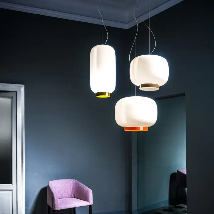 FOSCARINI CHOUCHIN REVERSE 3 VISILICA BIJELA/SIVA