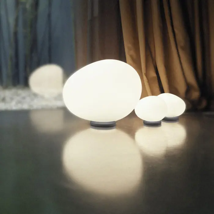 FOSCARINI GREGG MIDI STOLNA SVJETILJKA GRAFIT/BIJELA
