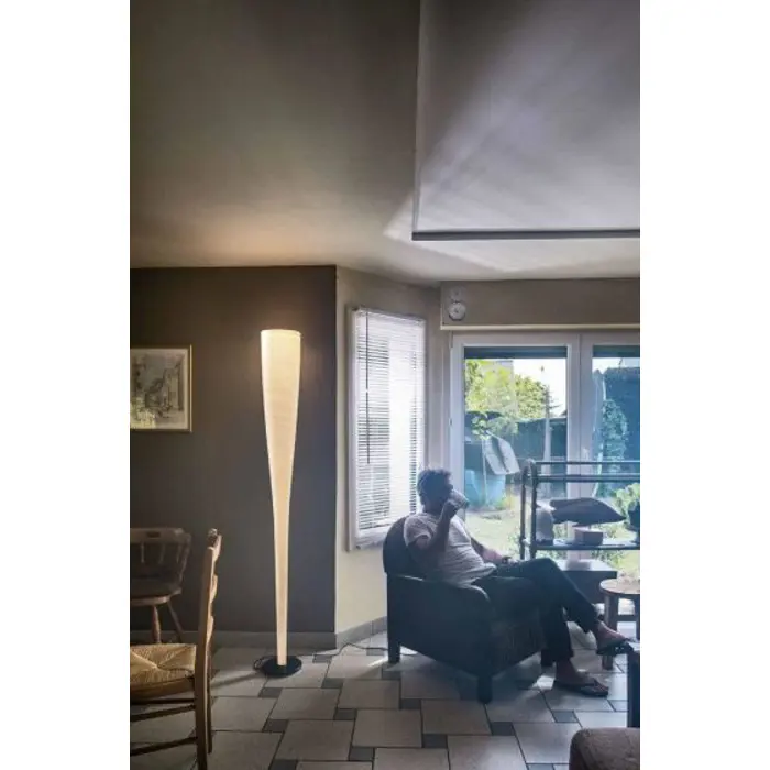 FOSCARINI MITE STAJAĆA LAMPA LED TEKSTURIRANA BIJELA