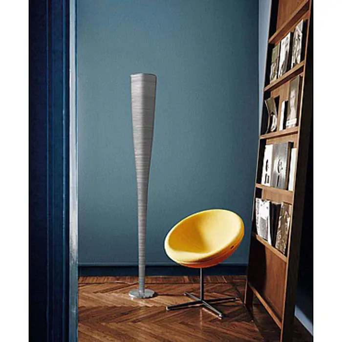 FOSCARINI MITE STAJAĆA LAMPA LED TEKSTURIRANA BIJELA