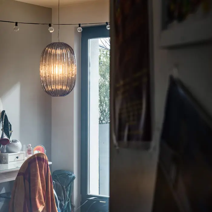 FOSCARINI PLASS MEDIA VISILICA PLAVA