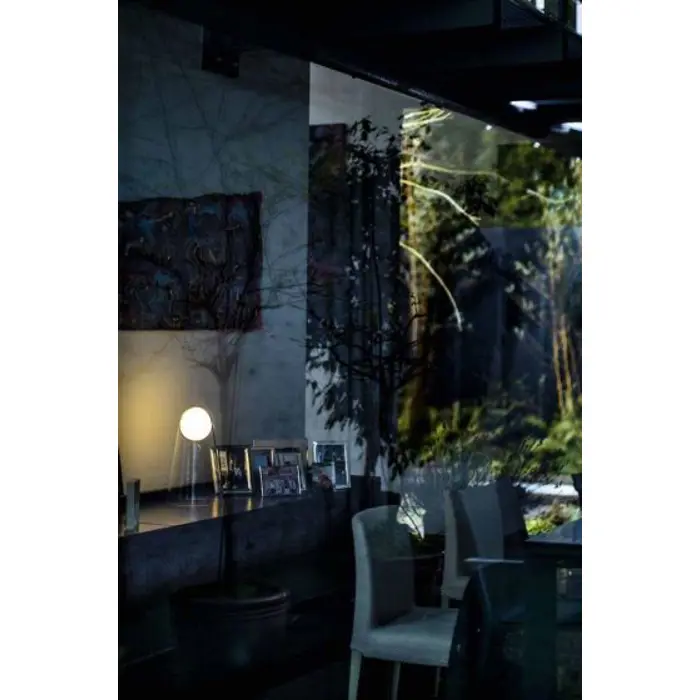 FOSCARINI SATELLIGHT STOLNA LAMPA ON/OFF BIJELA/TRANSPARENTNA