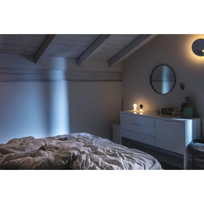 FOSCARINI STOLNA LAMPA SA ŽARULJOM CRNA