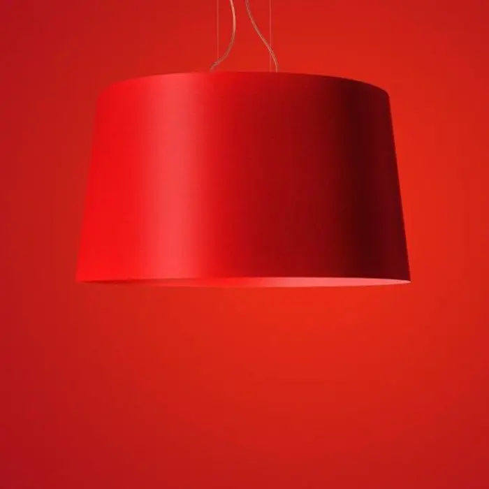 FOSCARINI TWICE AS TWIGGY VISILICA CRVENA