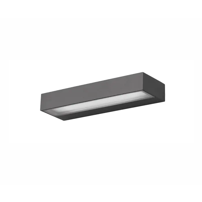FUNGO VANJSKA ZIDNA SVJETILJKA LED 12W/3000K/536lm/IP65/TAMNO SIVA