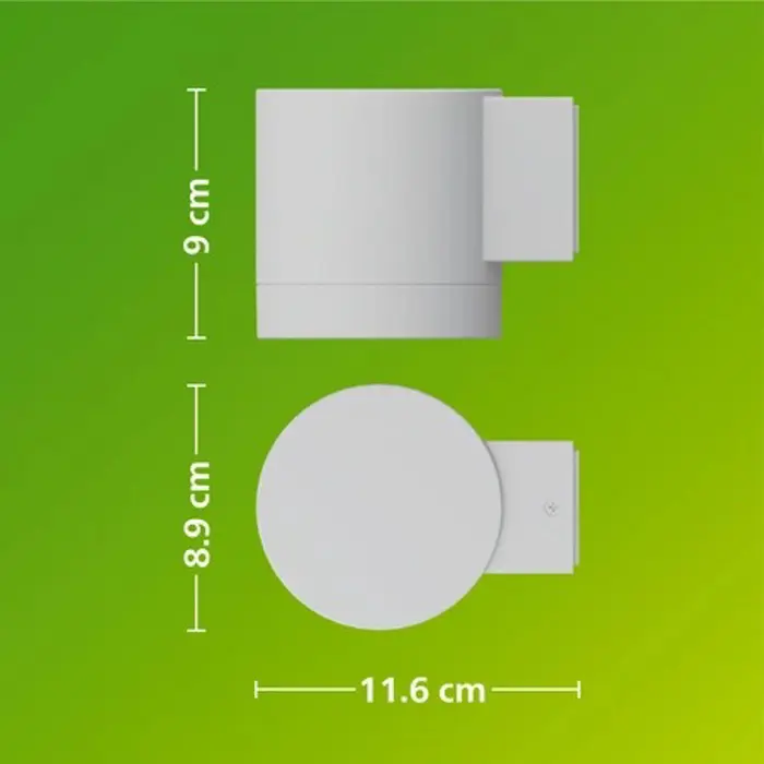 FYLX PHILIPS vanjska LED svjetiljka White Ambiance MAX GU10 bijela