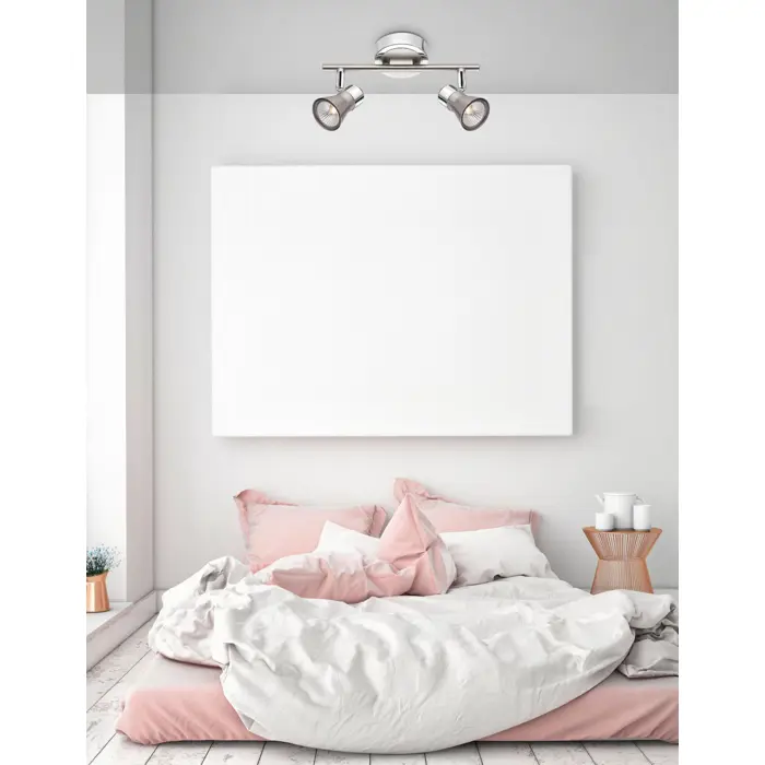 GALERIA REFLEKTOR GU10 IP20/SATIN NIKAL & KROM