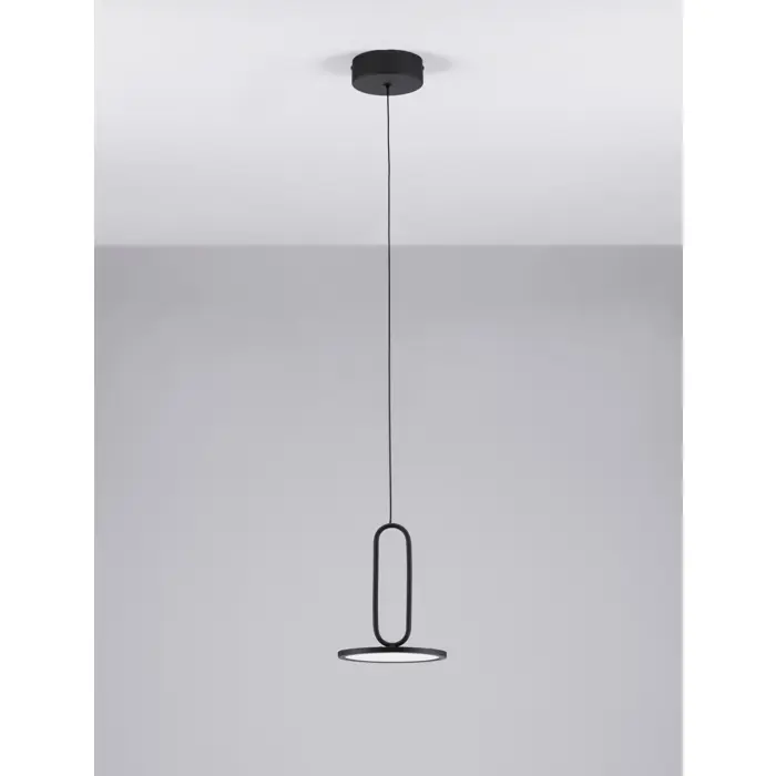 GEA VISILICA LED 12W/3000K/840lm/IP20/CRNA