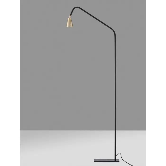 GEKO STAJAĆA LAMPA GU10 IP20/CRNA & ZLATNA
