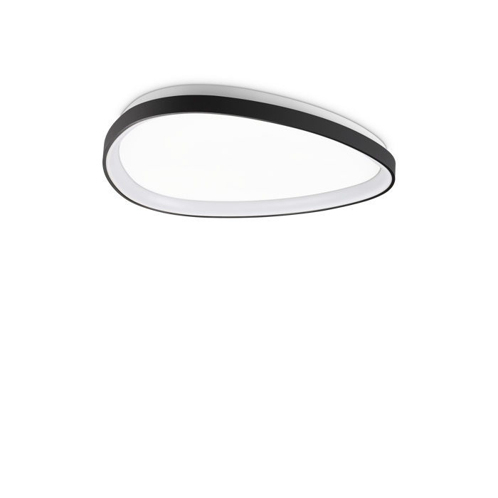 GEMINI LED PLAFONJERA PL D061 ON-OFF CRNA