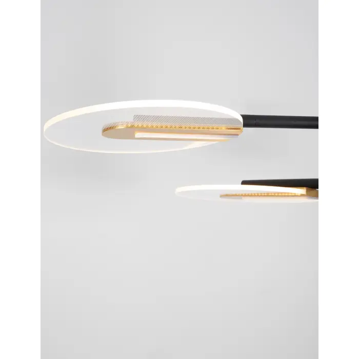 GENTI VISILICA LED 41W/3000K/2681lm/IP20/CRNA & ZLATNA