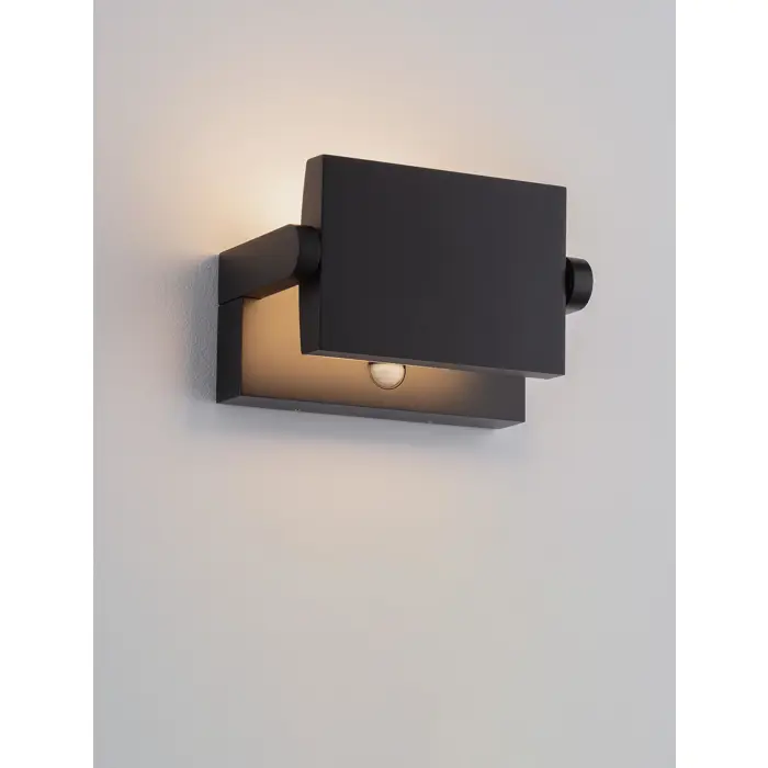 GERBER ZIDNA LAMPA LED 3000K 1261lm IP54 CRNA