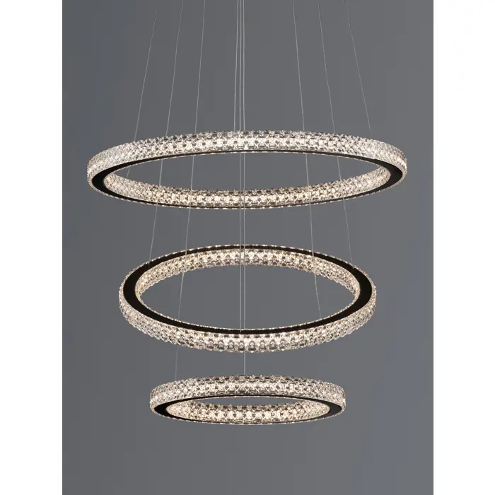 GINEVRA VISILICA LED 69W/3000K/3900lm/DIMM/IP20/CRNA