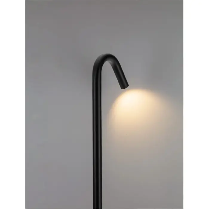 GLEAM STAJAĆA LAMPA LED 3000K 183lm IP65 CRNA