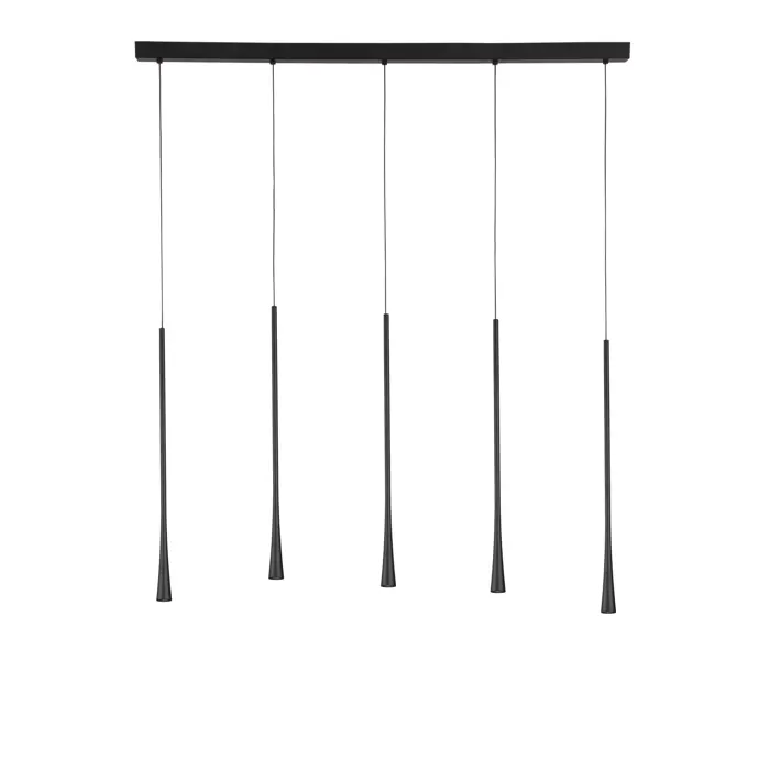 GOCCIO VISILICA LED 38W/3000K/1301lm/IP20/CRNA