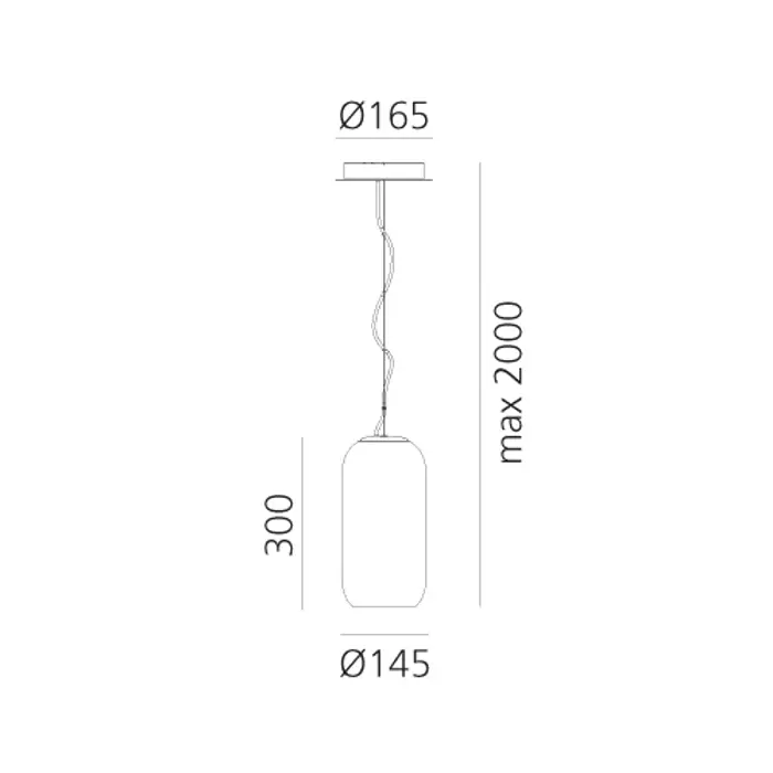 GOPLE MINI VISILICA PLAVA E14 5W 272lm