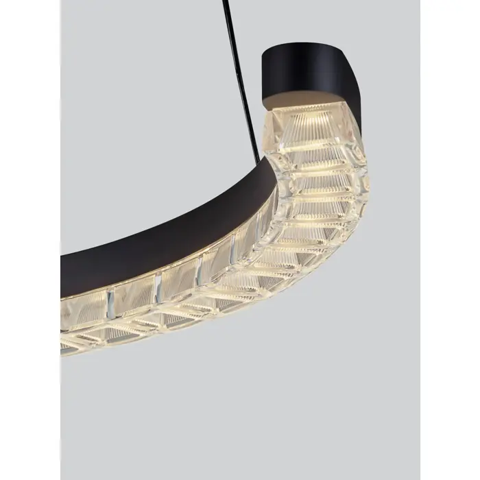 GREAMY LED VISILICA CRNA 21W IP20 3000K TRIAK PRIGUŠLJIVA