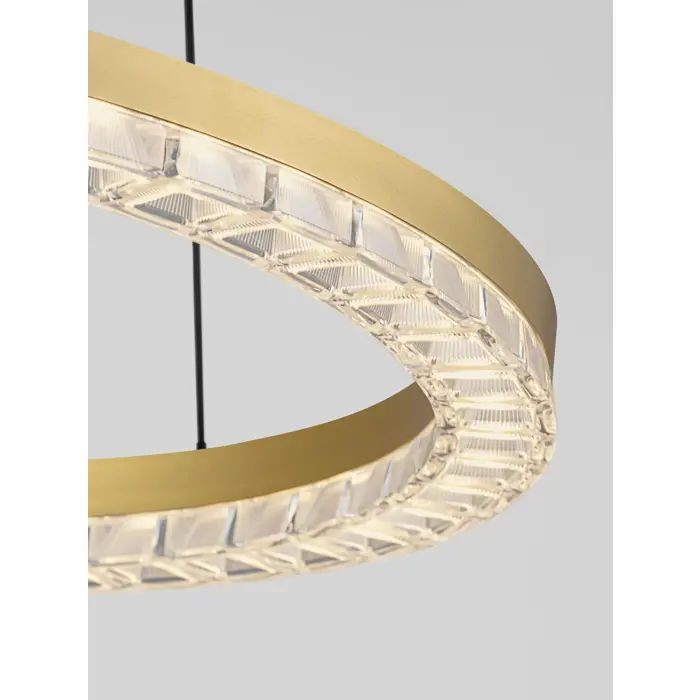 GREAMY LED VISILICA ZLATNA 21W IP20 3000K TRIAK PRIGUŠLJIVA