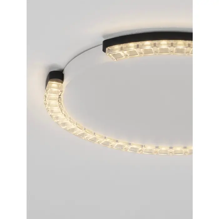 GREAMY STROPNA LED SVJETILJKA CRNA 21W IP20 3000K TRIAK PRIGUŠLJIVA