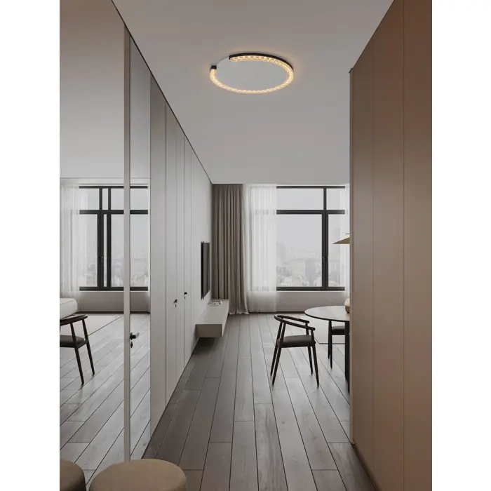 GREAMY STROPNA LED SVJETILJKA CRNA 21W IP20 3000K TRIAK PRIGUŠLJIVA