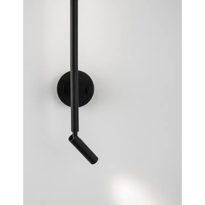 HANDY ZIDNA LAMPA LED 9W/3000K/520lm/IP20/CRNA