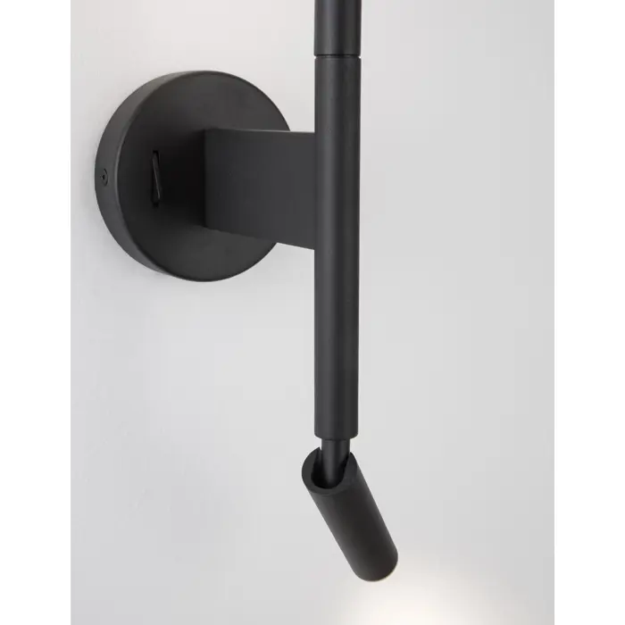 HANDY ZIDNA LAMPA LED 9W/3000K/520lm/IP20/CRNA