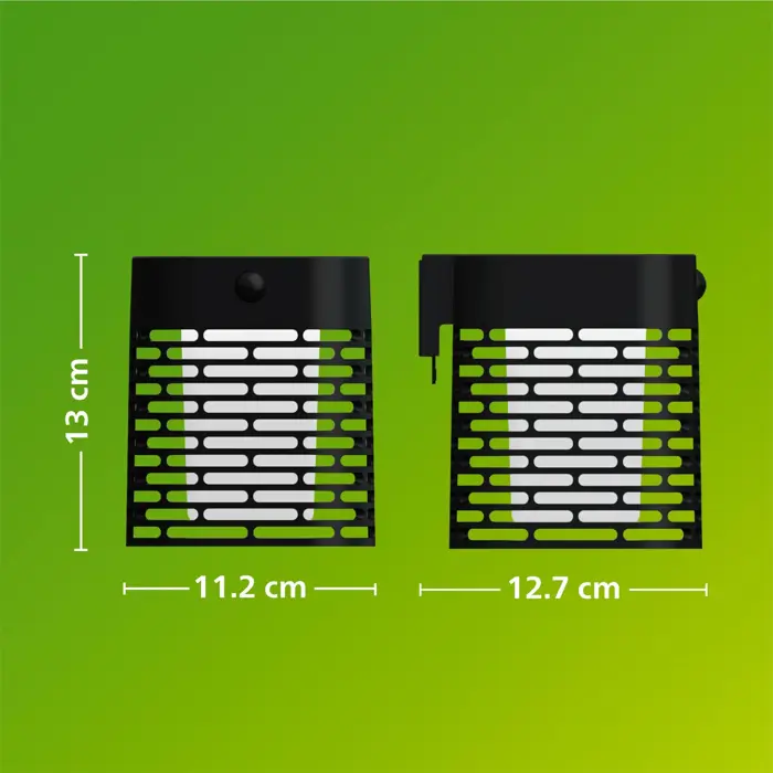 HARA PHILIPS solarna LED svjetiljka White Ambiance 3.8W 27K crna IR