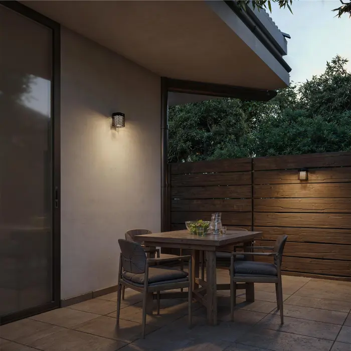 HARA PHILIPS solarna LED svjetiljka White Ambiance 3.8W 27K crna IR