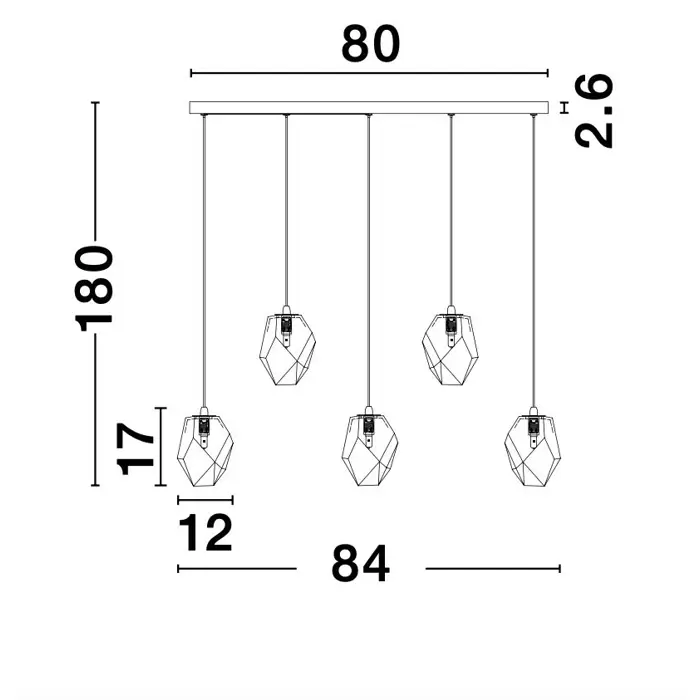 ICE VISILICA G9 /IP20/BIJELA