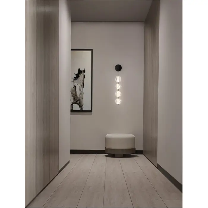 IFOS ZIDNA SVJETILJKA LED/3000K/17W/1343Lm/CRNA