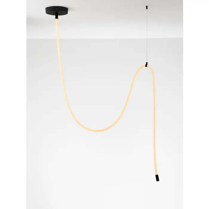 ILANE VISILICA LED/3000K/33W/2499Lm/CRNO-BIJELA