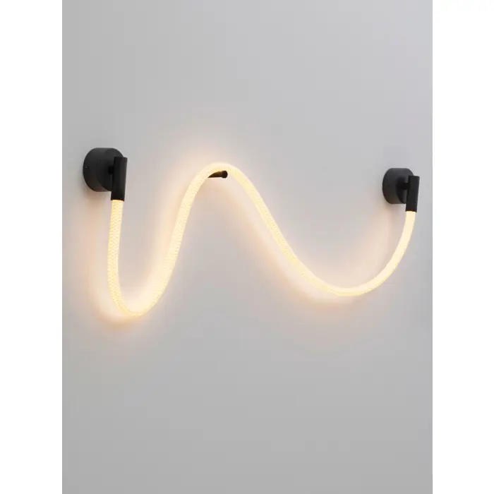 ILANE ZIDNA LAMPA LED/3000K/14W/1190Lm/CRNO-BIJELA
