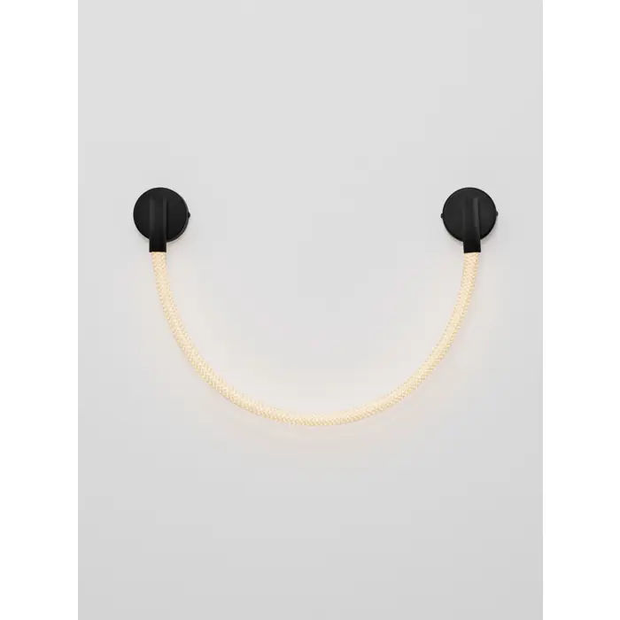 ILANE ZIDNA LAMPA LED/3000K/7W/683Lm/CRNO-BIJELA