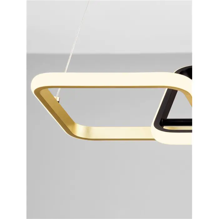 IMAR VISILICA LED/3200K/36W/1685Lm/CRNA & ZLATNA