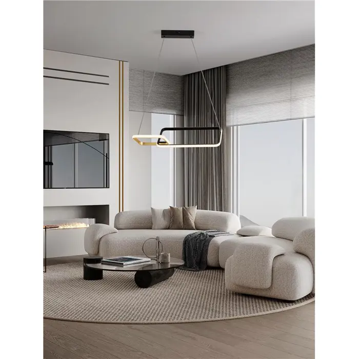 IMAR VISILICA LED/3200K/36W/1685Lm/CRNA & ZLATNA