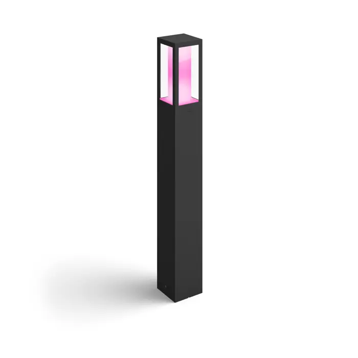 PHILIPS HUE IMPRESS POST vanjska stupna svjetiljka crna 2x8W 1180lm IP44 77cm
