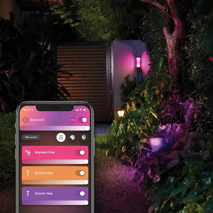 IMPRESS PHILIPS HUE vanjski LED fenjer Ambiance LV (set 2 kom)