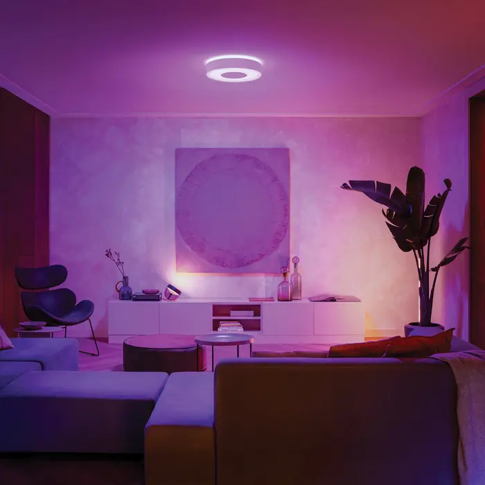 INFUSE PHILIPS HUE pametna LED stropna svjetiljka M bijela
