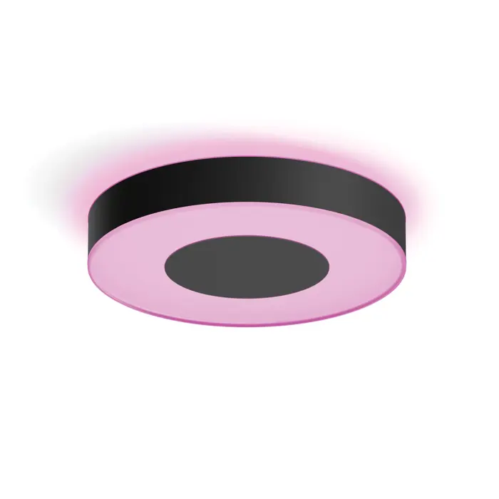 INFUSE PHILIPS HUE pametna LED stropna svjetiljka L crna