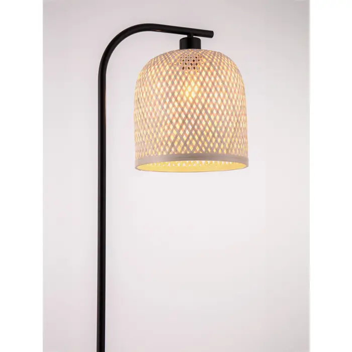 INTRA STAJAĆA LAMPA E27/12W/CRNA