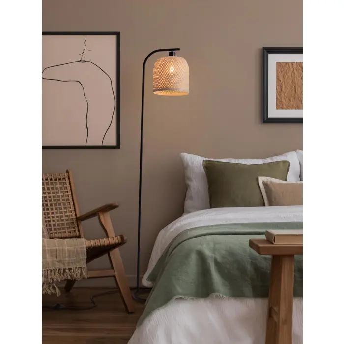 INTRA STAJAĆA LAMPA E27/12W/CRNA