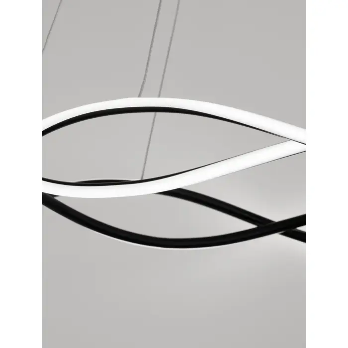 JINAL VISILICA LED 57W/3000K/4276lm/DIMM/IP20/CRNA