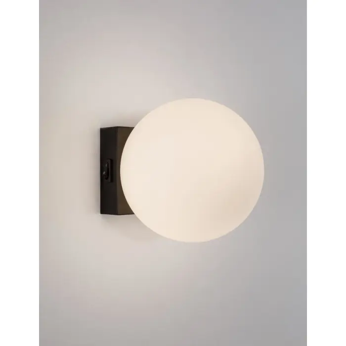 JOLINE ZIDNA LAMPA LED 6W/3200K/445lm/IP20/CRNA & BIJELA