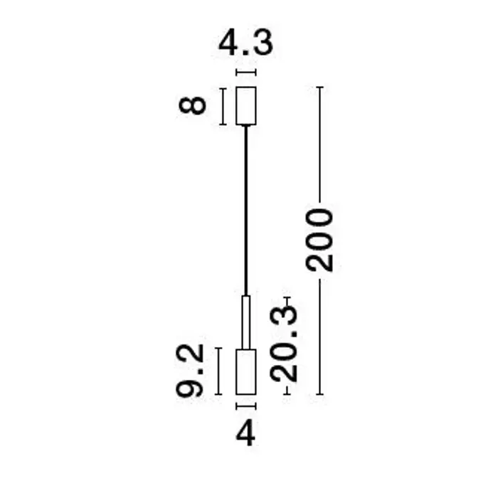 JOY VISILICA LED 7W/3000K/703lm/IP20/BIJELA