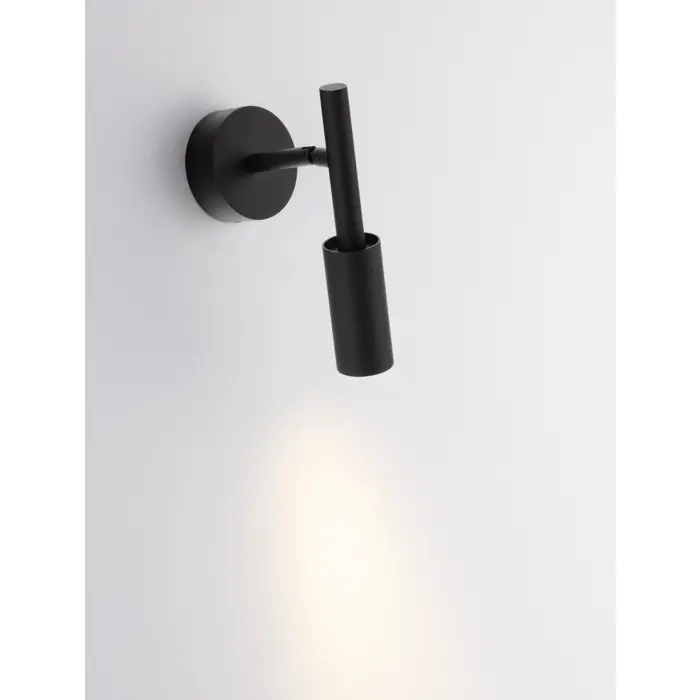 JOY ZIDNA LAMPA LED 7W/3000K/667lm/IP20/CRNA