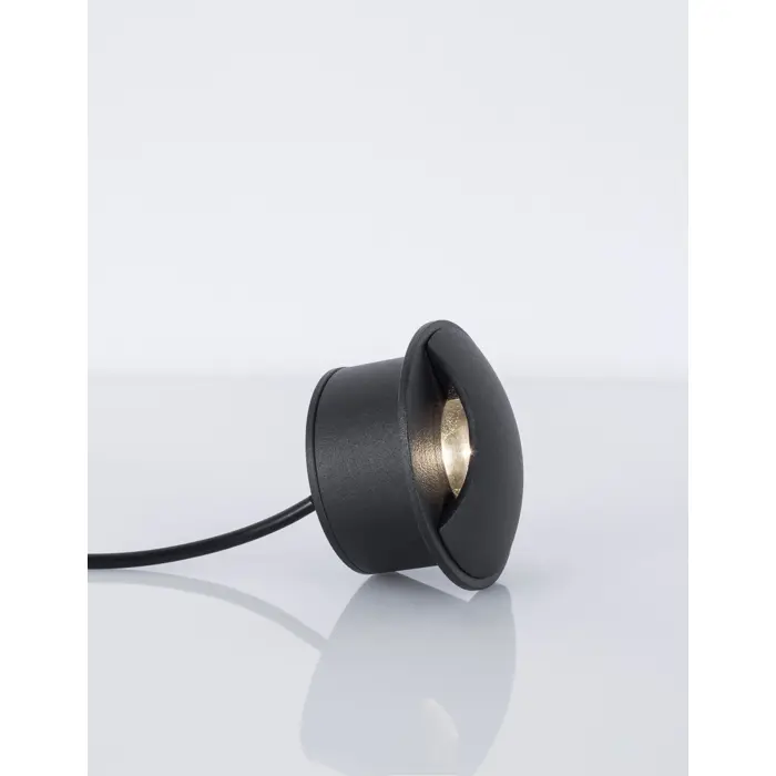 JOYA VANJSKA ZIDNA SVJETILJKA LED 3W/3000K/48lm/IP65/CRNA