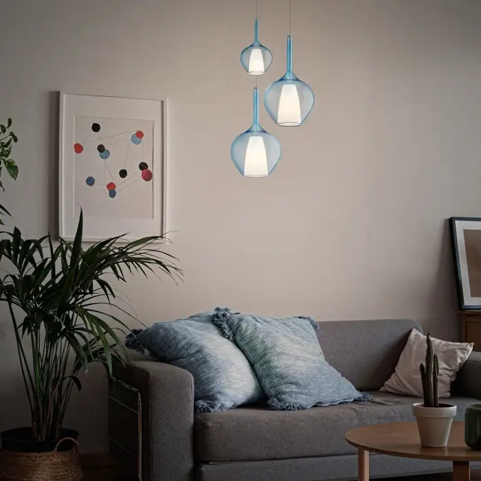 KALIQUE SP1-3 D28 VISILICA PLAVA E27 1x42W IP20