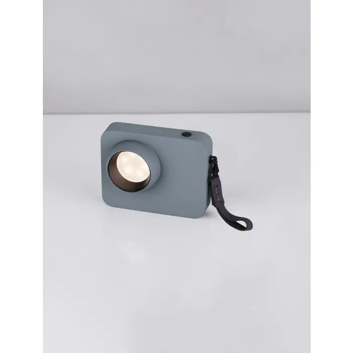 KEDROS STOLNA LAMPA LED/3000K/3W/65Lm/CRNA